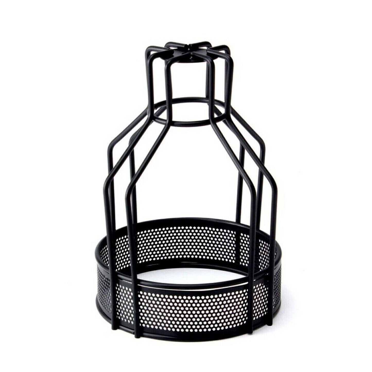 Black wire cage for Hanging Pendant Light.JPG