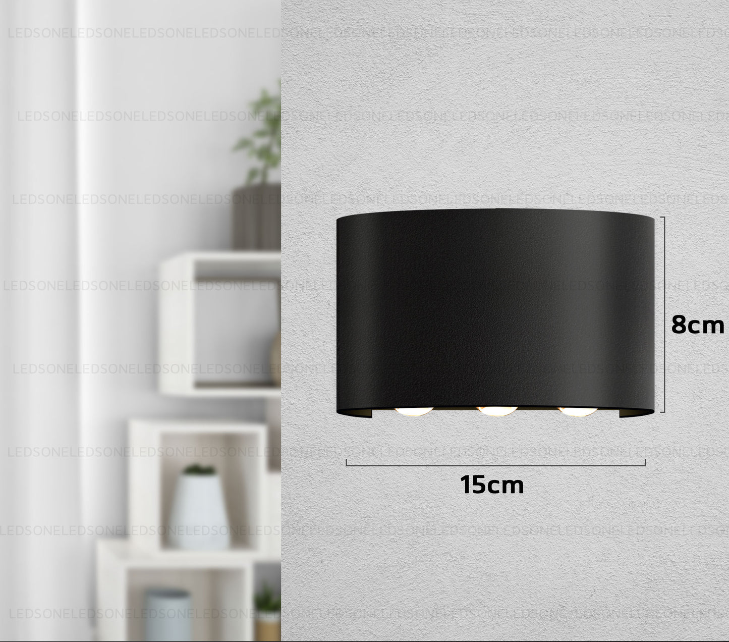 up and down wall light