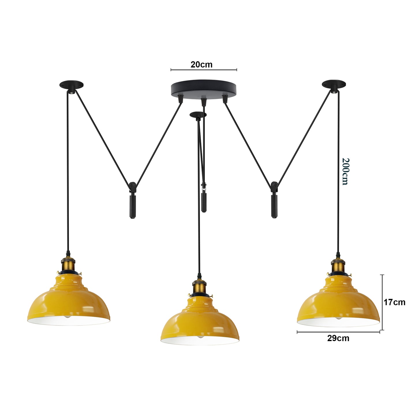Spider Pendant Light - size image