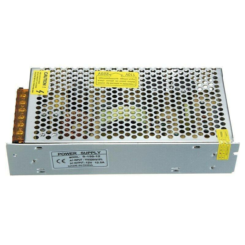 Adjustable DC Power Voltage Converter AC to DC Power Supply Transformer Enclosed Power Supplies 12V S 360 12