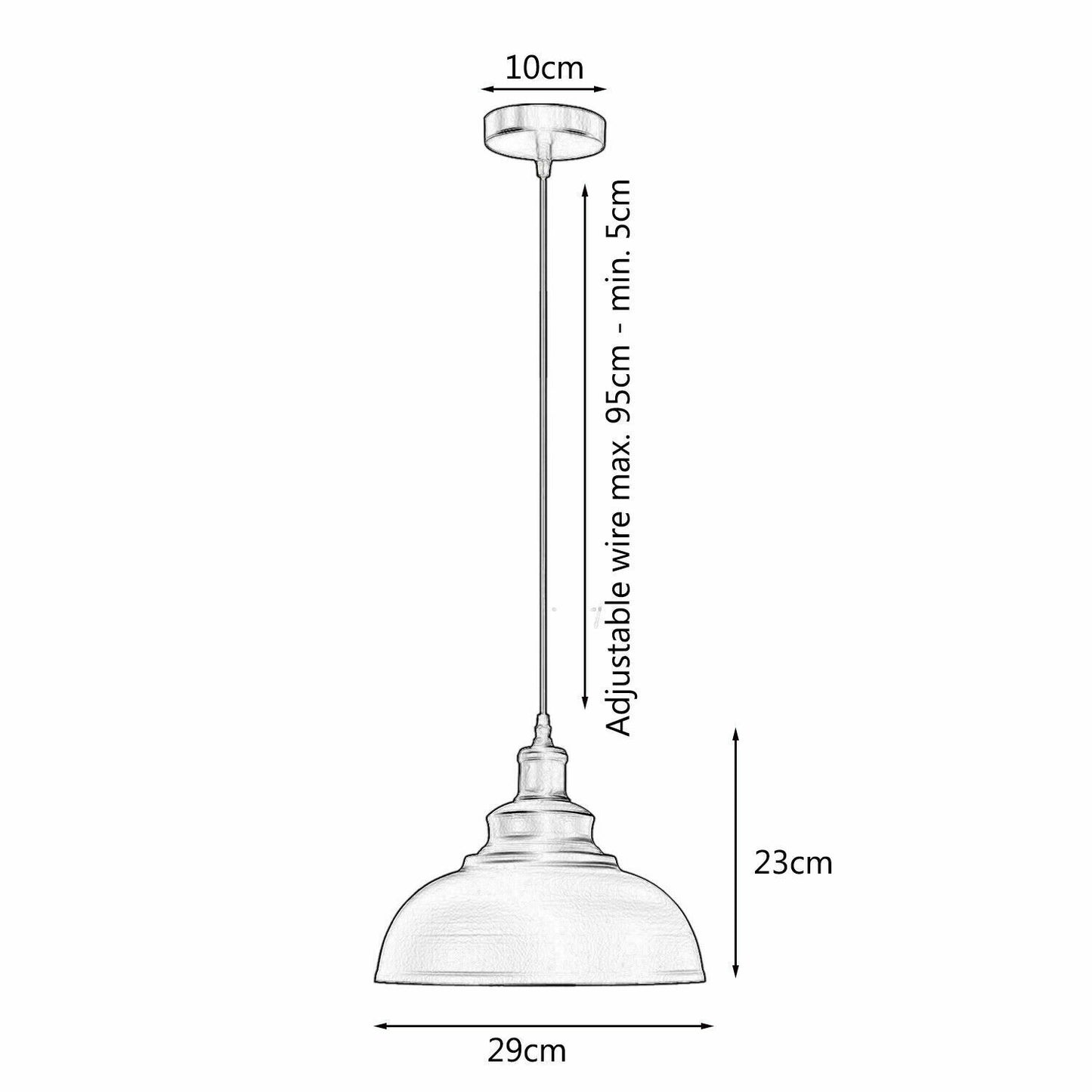 Industrial Pendant Light Grey Farmhouse Light Fixtures Kitchen