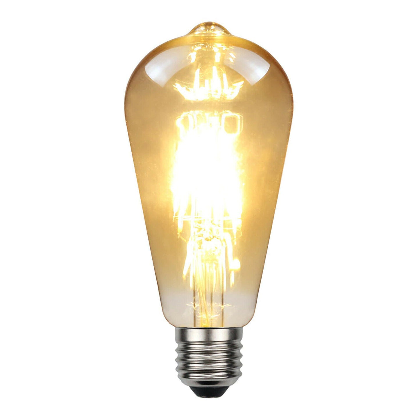 1/3/5/10 Pack LED Bulb ST64 8W Warm White E26 Vintage Edison Bulb