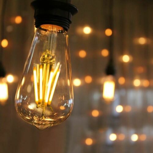 1/3/5/10 Pack LED Bulb ST64 8W Warm White E26 Vintage Edison Bulb