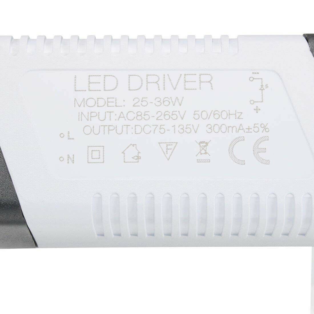 constant current led driver 300mA lighting driver DC 3-144V 1-40W High Power LED Driver AC 85-265V