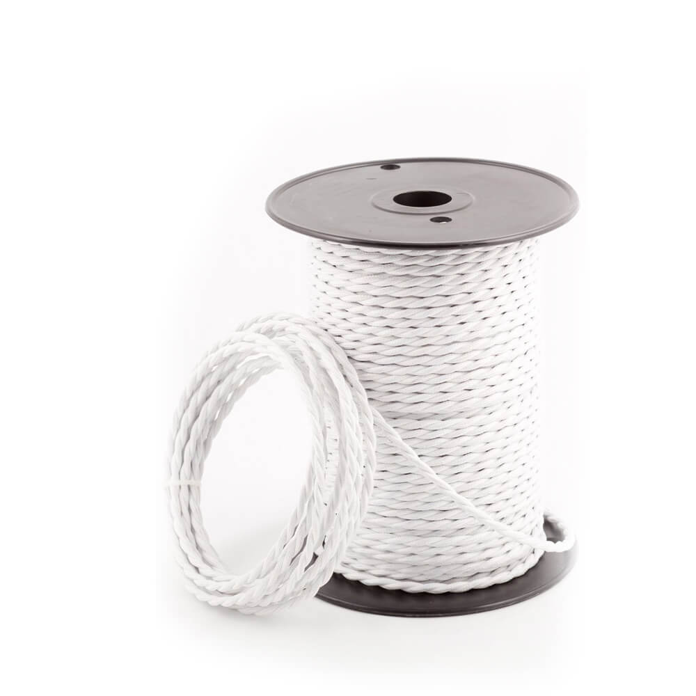 electrical rope pendant light wire cloth covered electrical wire 18 awg wire