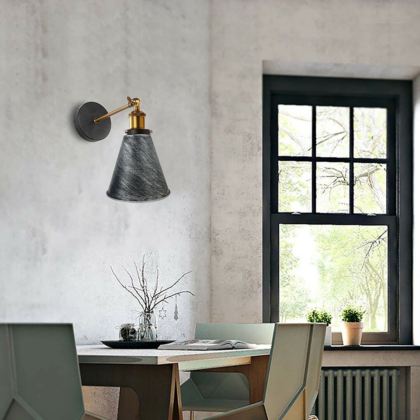 Industrial Metal Mounted Wall lighting