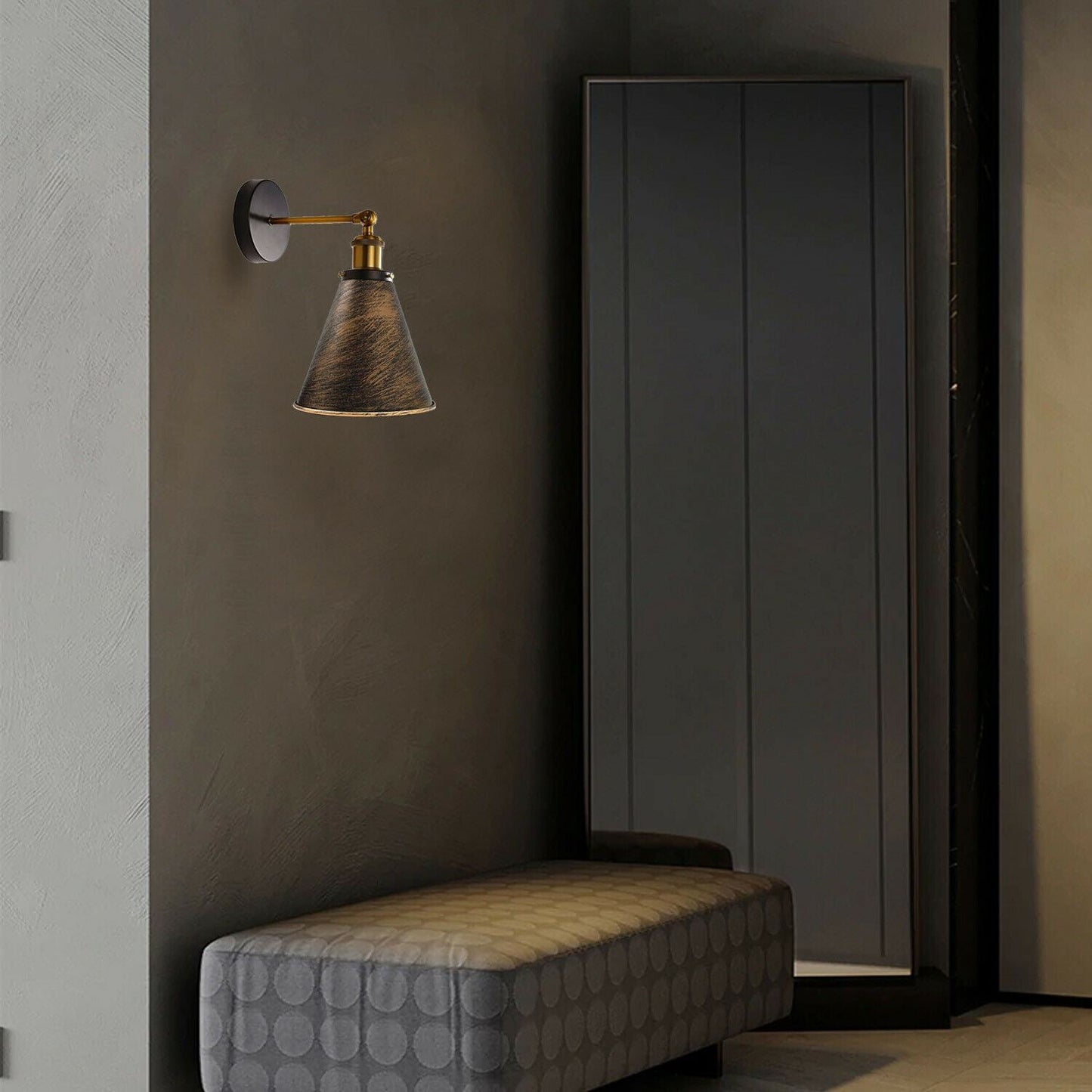 Industrial Metal Mounted Wall lighting