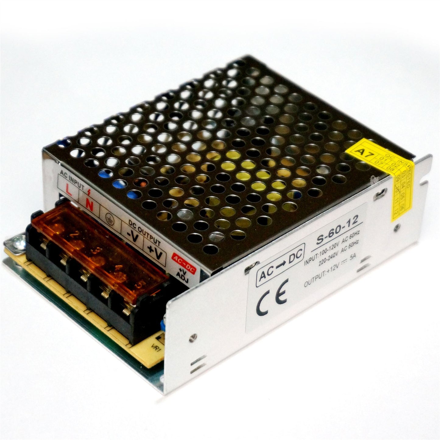 Adjustable DC Power Voltage Converter AC to DC Power Supply Transformer Enclosed Power Supplies 12V S 360 12