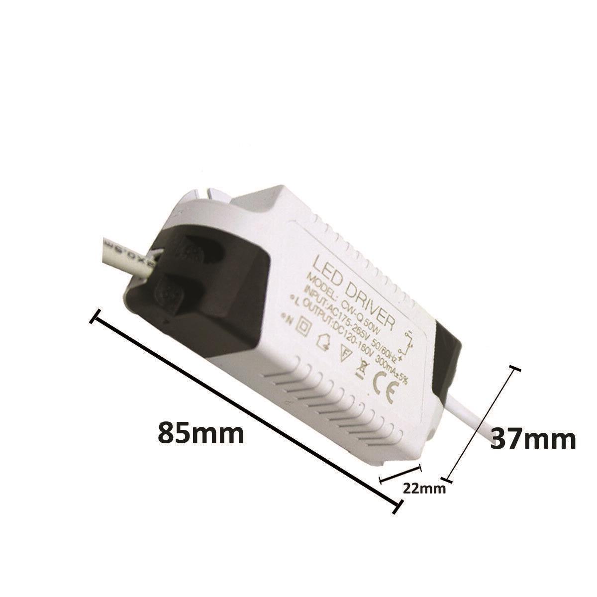 constant current led driver 300mA lighting driver DC 3-144V 1-40W High Power LED Driver AC 85-265V