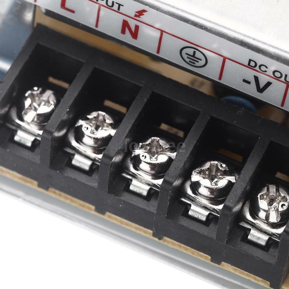 Adjustable DC Power Voltage Converter AC to DC Power Supply Transformer Enclosed Power Supplies 12V S 360 12