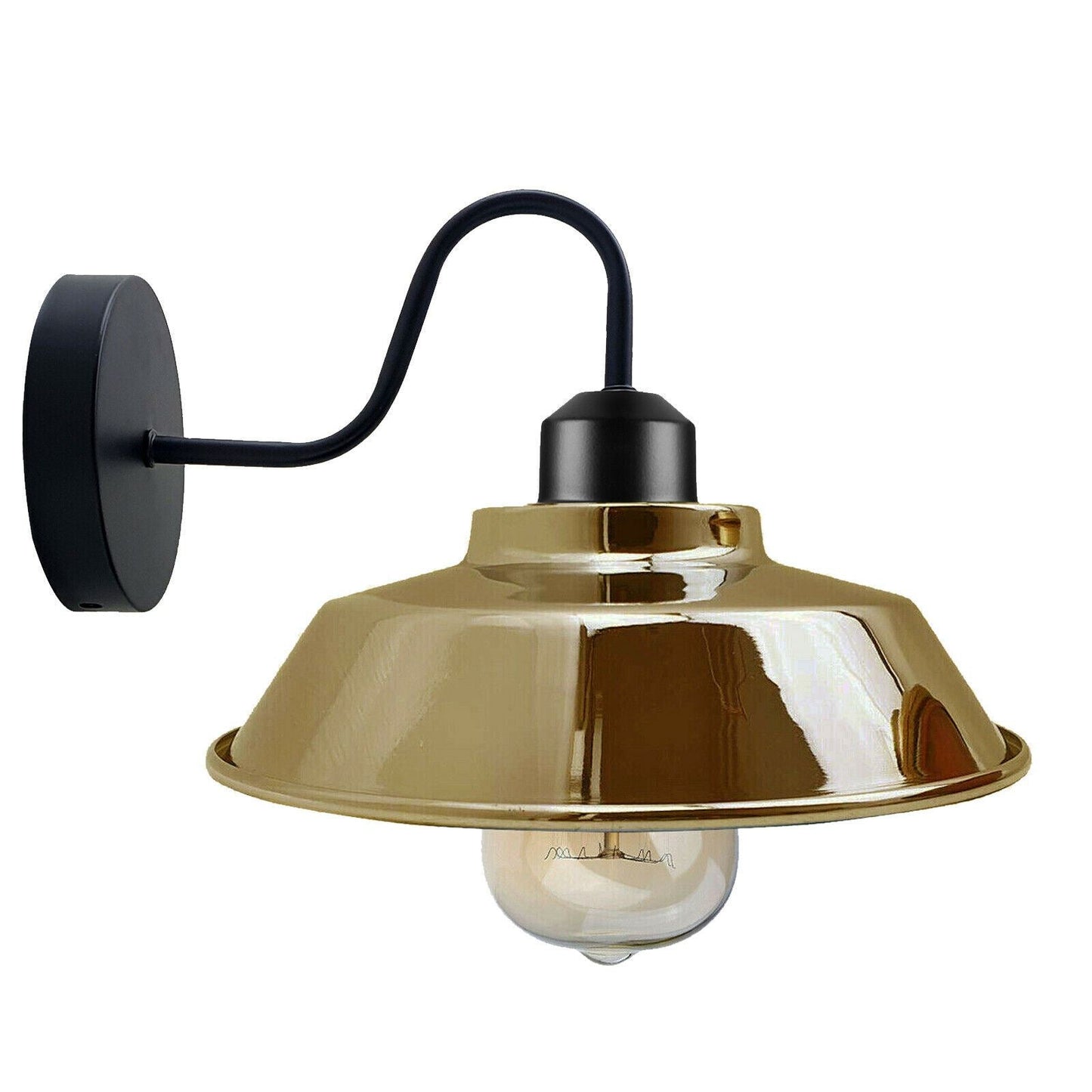 Industrial Swan Wall Lampshade for basement