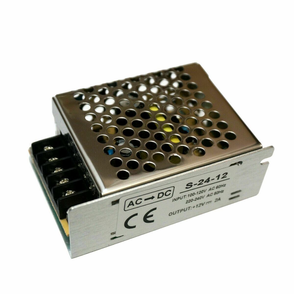 Adjustable DC Power Voltage Converter AC to DC Power Supply Transformer Enclosed Power Supplies 12V S 360 12