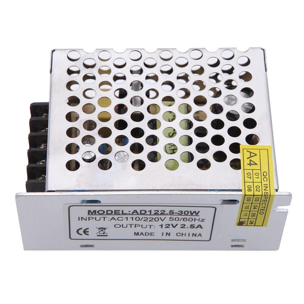 Adjustable DC Power Voltage Converter AC to DC Power Supply Transformer Enclosed Power Supplies 12V S 360 12