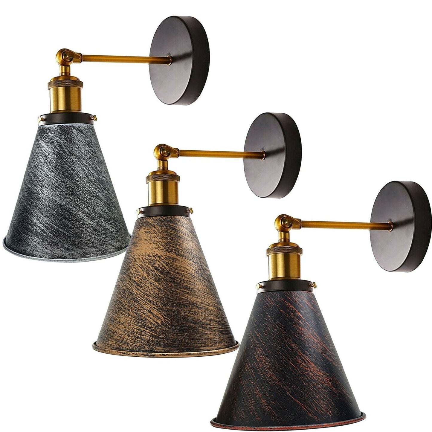 Industrial Metal Mounted Wall lighting