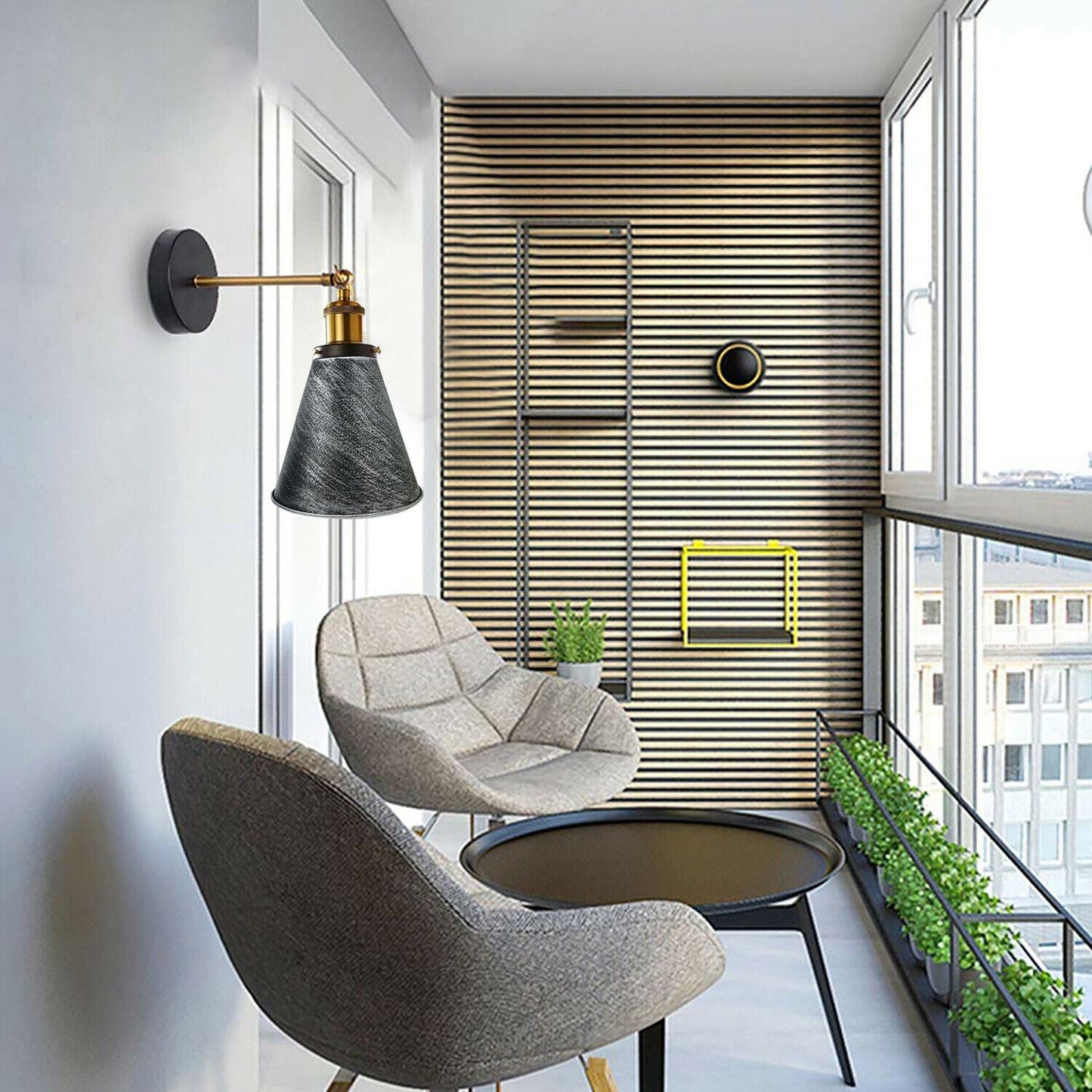Industrial Metal Mounted Wall lighting