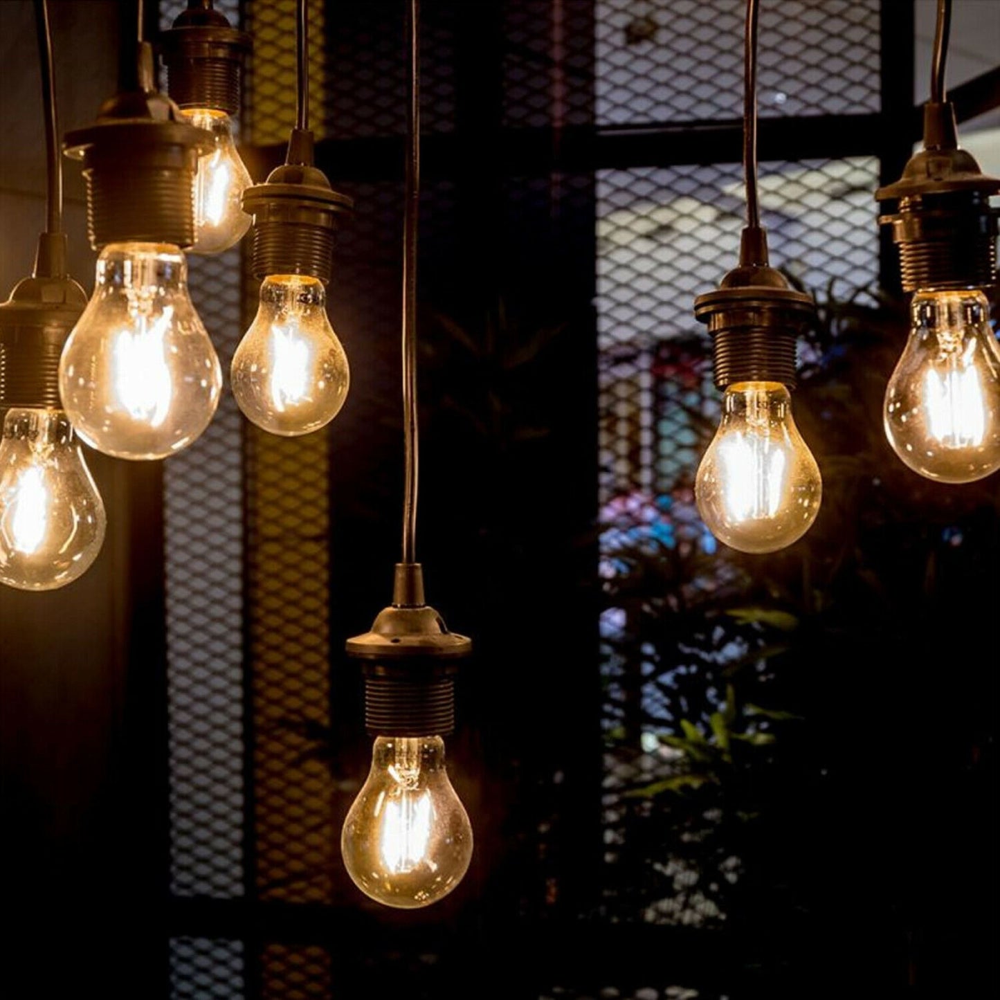 1/3/5/10 Pack Decorative Light Bulbs A60 E26 8W Vintage Edison LED Bulbs