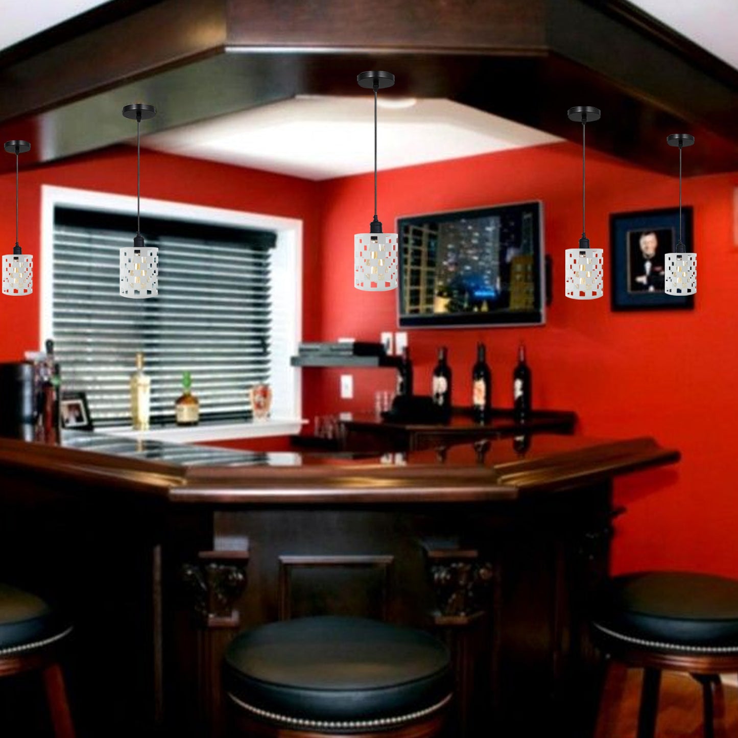 Vintage Cage Pendant Light Ceiling Light Fixtures Farmhouse