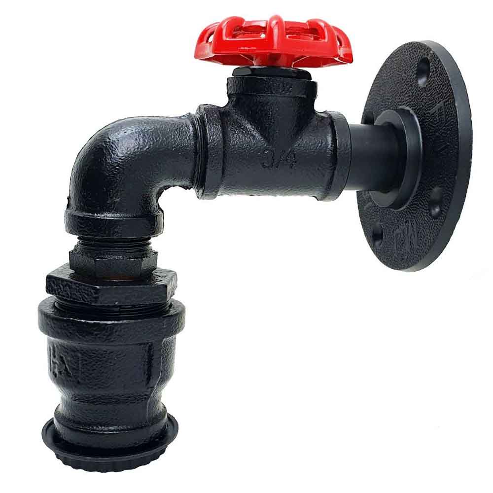 Black Water Pipe Wall Lighting.JPG