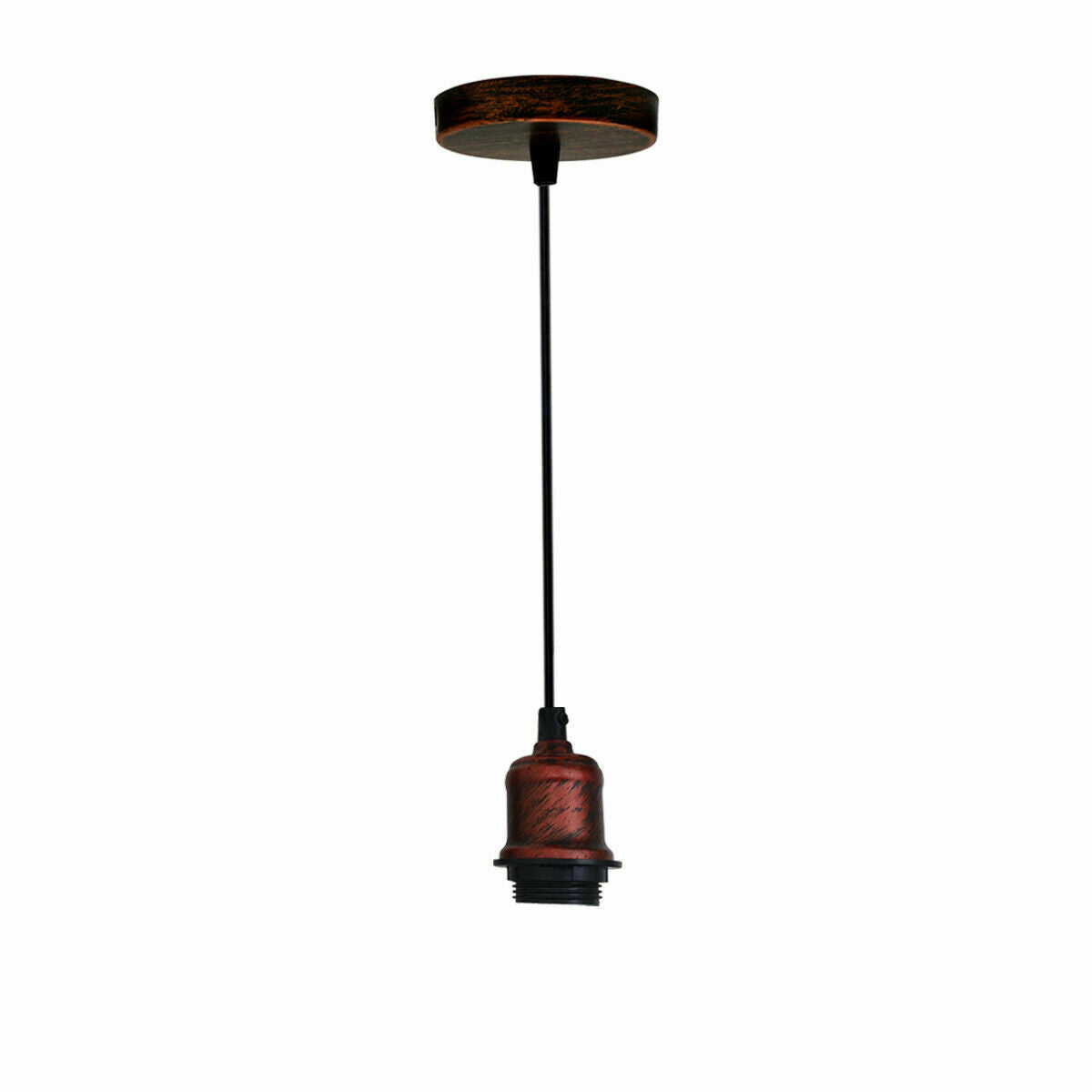 Vintage hanging Pendant light with Socket Lamp Holder