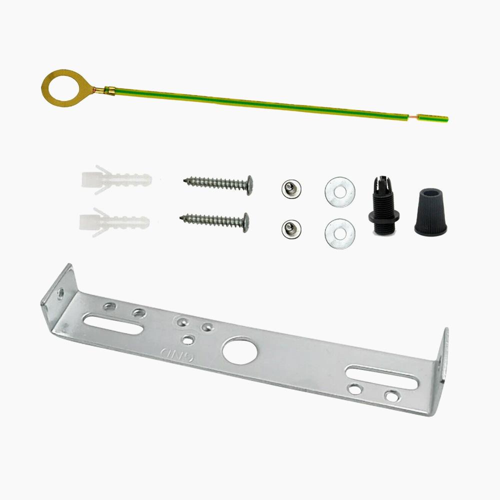115mm bracket Plate with Light Fitting~1082