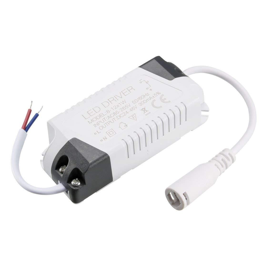 constant current led driver 300mA lighting driver DC 24-46V 8-12W High Power LED Driver AC 85-265V