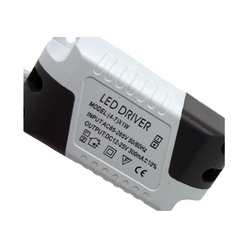 constant current led driver 300mA lighting driver DC 12-25V 4-7W High Power LED Driver AC 85-265V