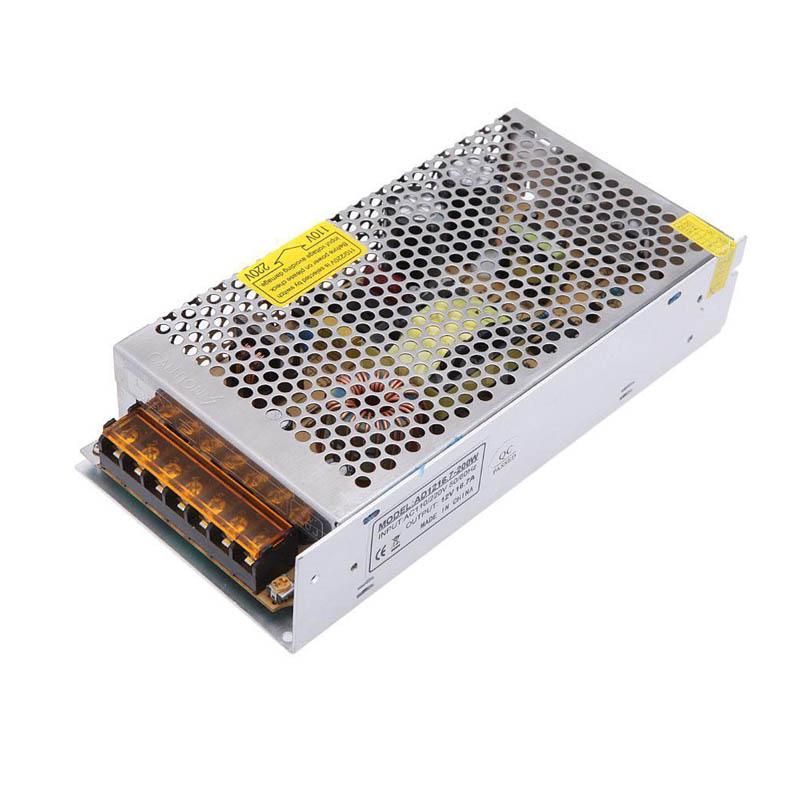 DC 12V 16.6A Regulated Switching Power Supply Dual Output Power Supply Enclosed Power Supplies S-200-12