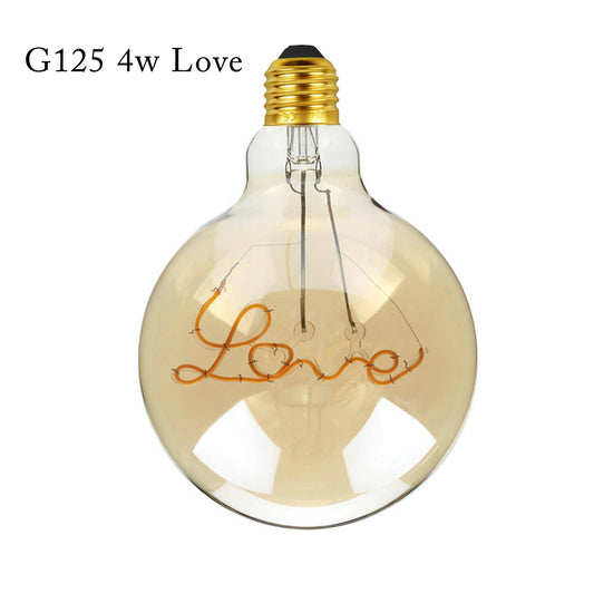 LED Bulbs 4W Decorative Light Bulbs E26 LED Filament Bulb Edison Lights