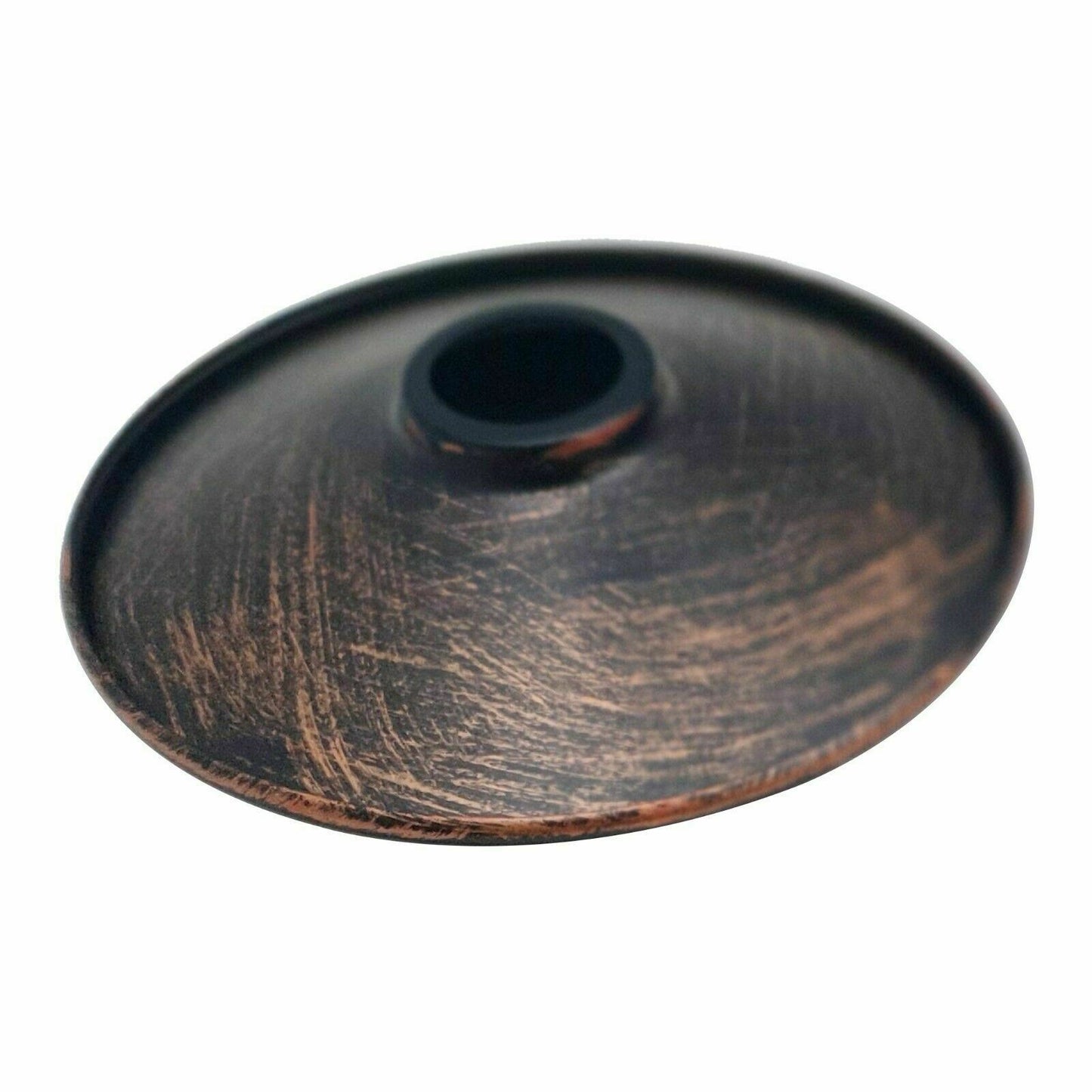 Rustic Red Lampshades for chandelier.JPG