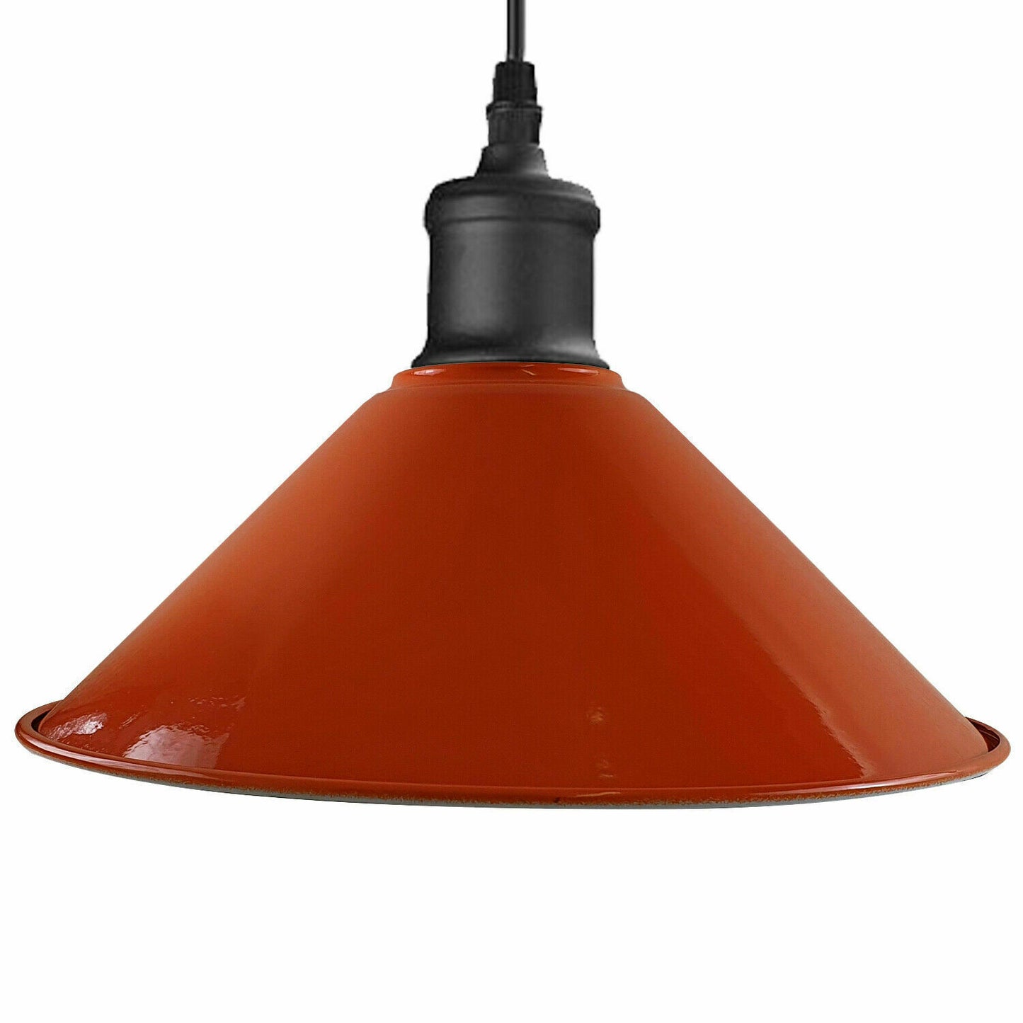 orange lamp shade