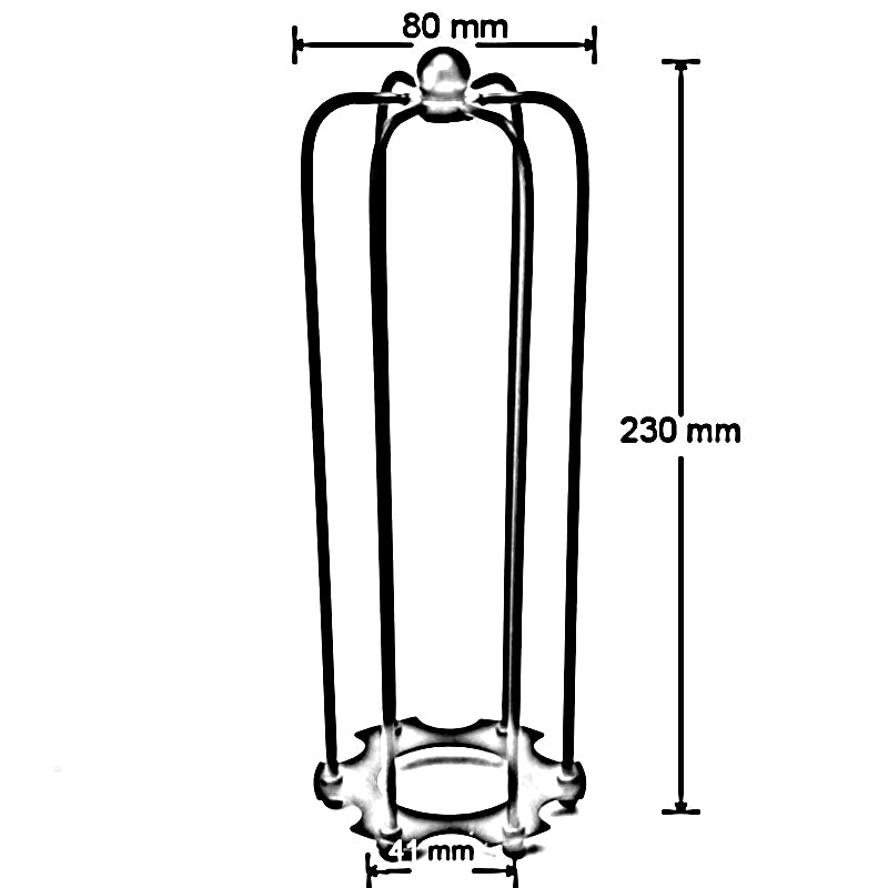 Long Wire Cage Easy Fit LampShade.JPG