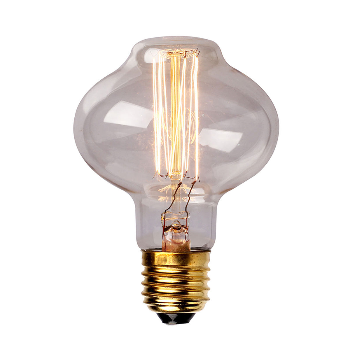 E26 MushRoom 60W Vintage Retro Industrial Filament Bulb 3 Pack