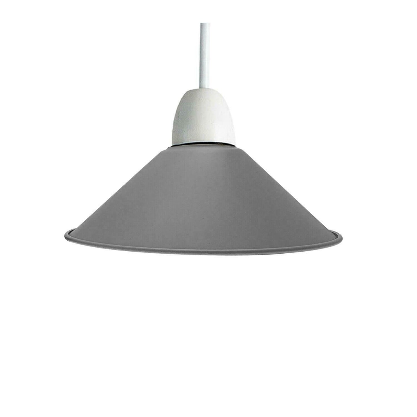Vintage Cone Lamp Shades Brushed Brass~ 2015