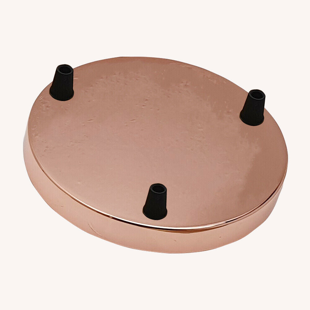 Multi-outlet ceiling rose, 3-way outlet five colors~2146 - LEDSone UK Ltd