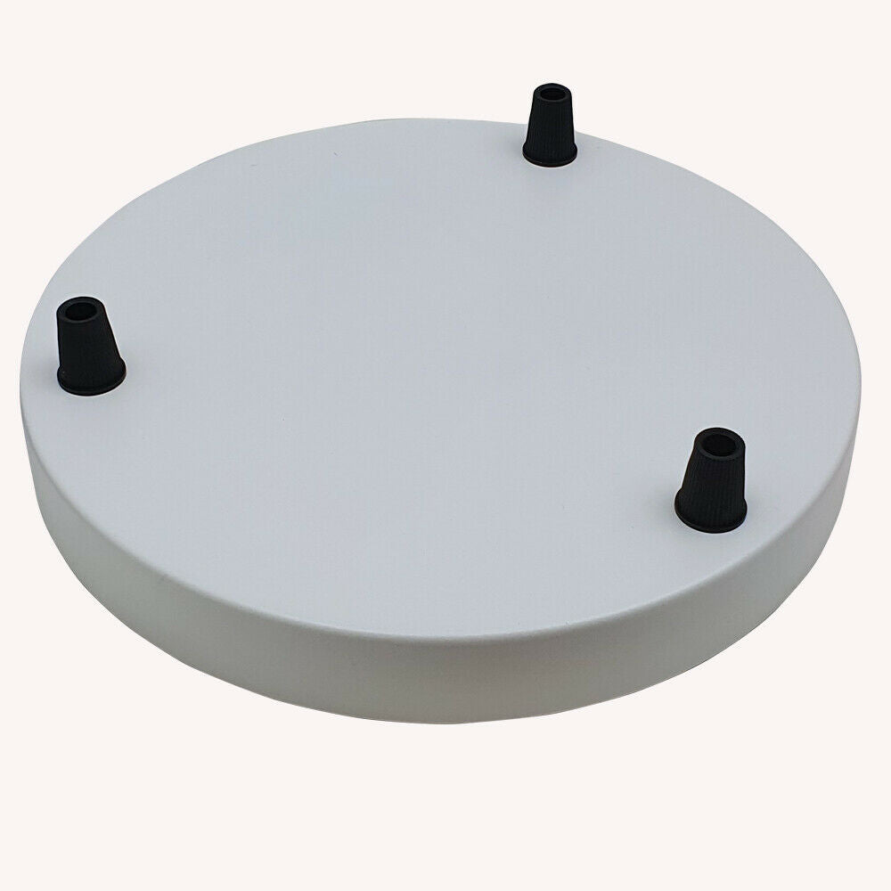 Multi-outlet ceiling rose, 3-way outlet five colors~2146 - LEDSone UK Ltd