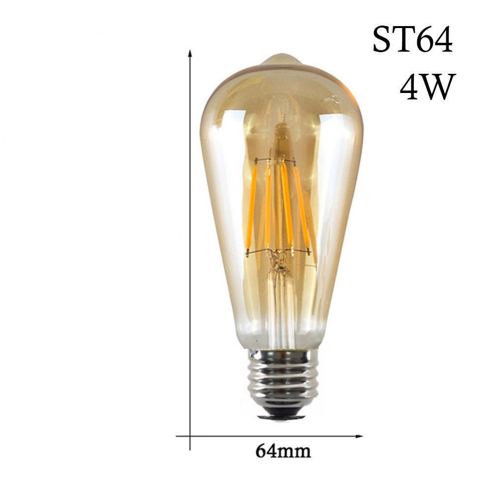 ST64 E27 4W LED Filament Retro Bulb1