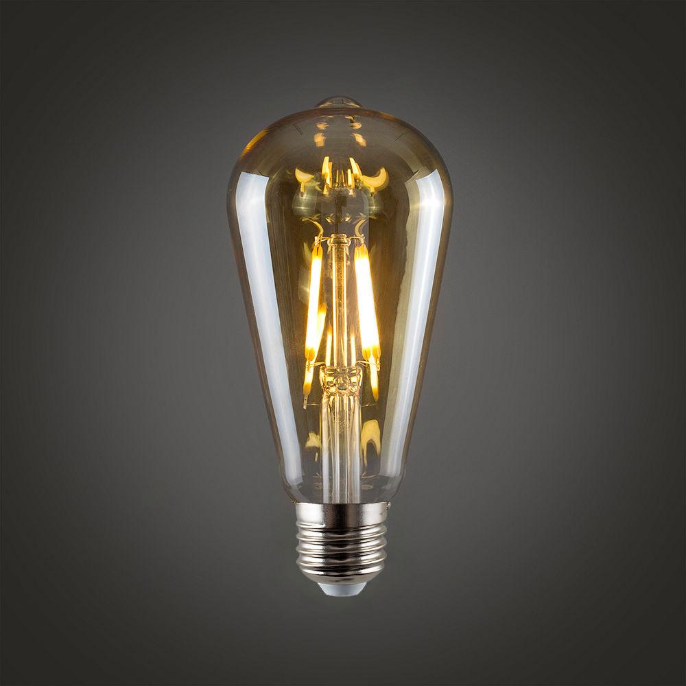 ST64 E27 4W LED Filament Retro Bulb1