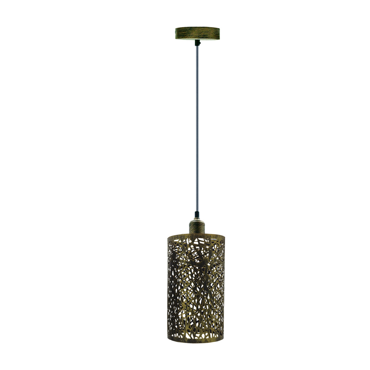 Farmhouse Light Fixtures Cage Pendant Light