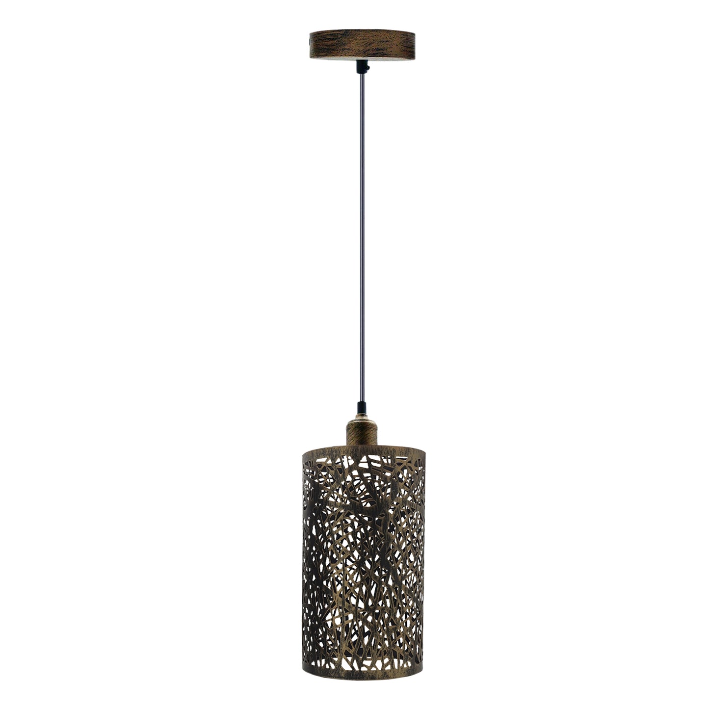 Farmhouse Light Fixtures Cage Pendant Light