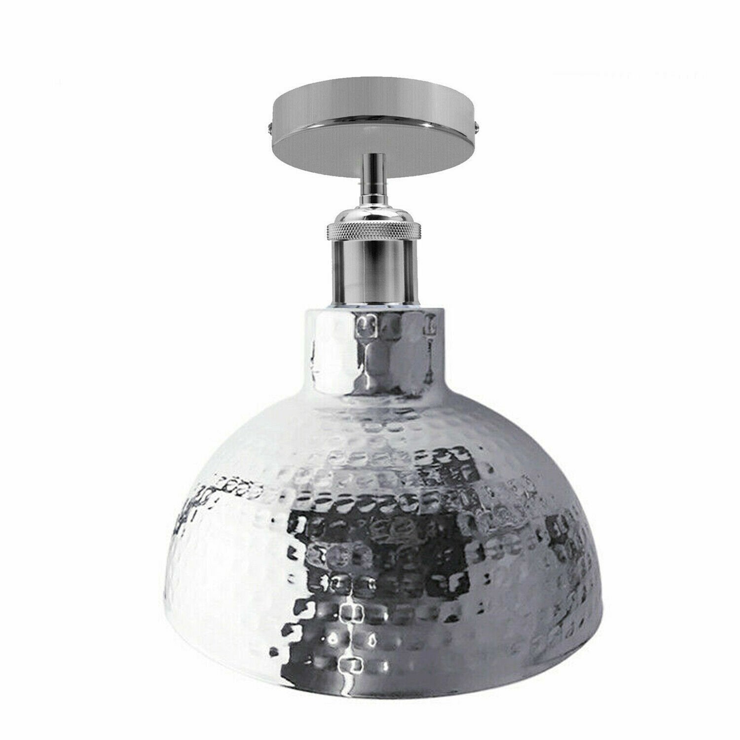 Chrome Ceiling Flush Mount Light