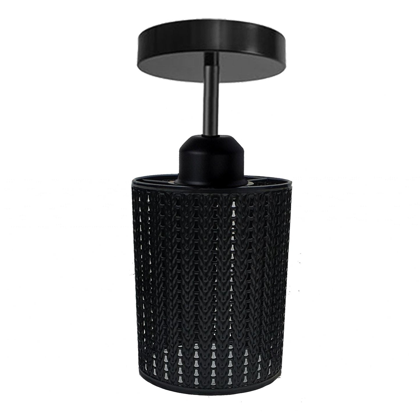 Metal Ceiling Light Shade Pendant Industrial Barrel Wire Cage Lampshade Lamp~1218