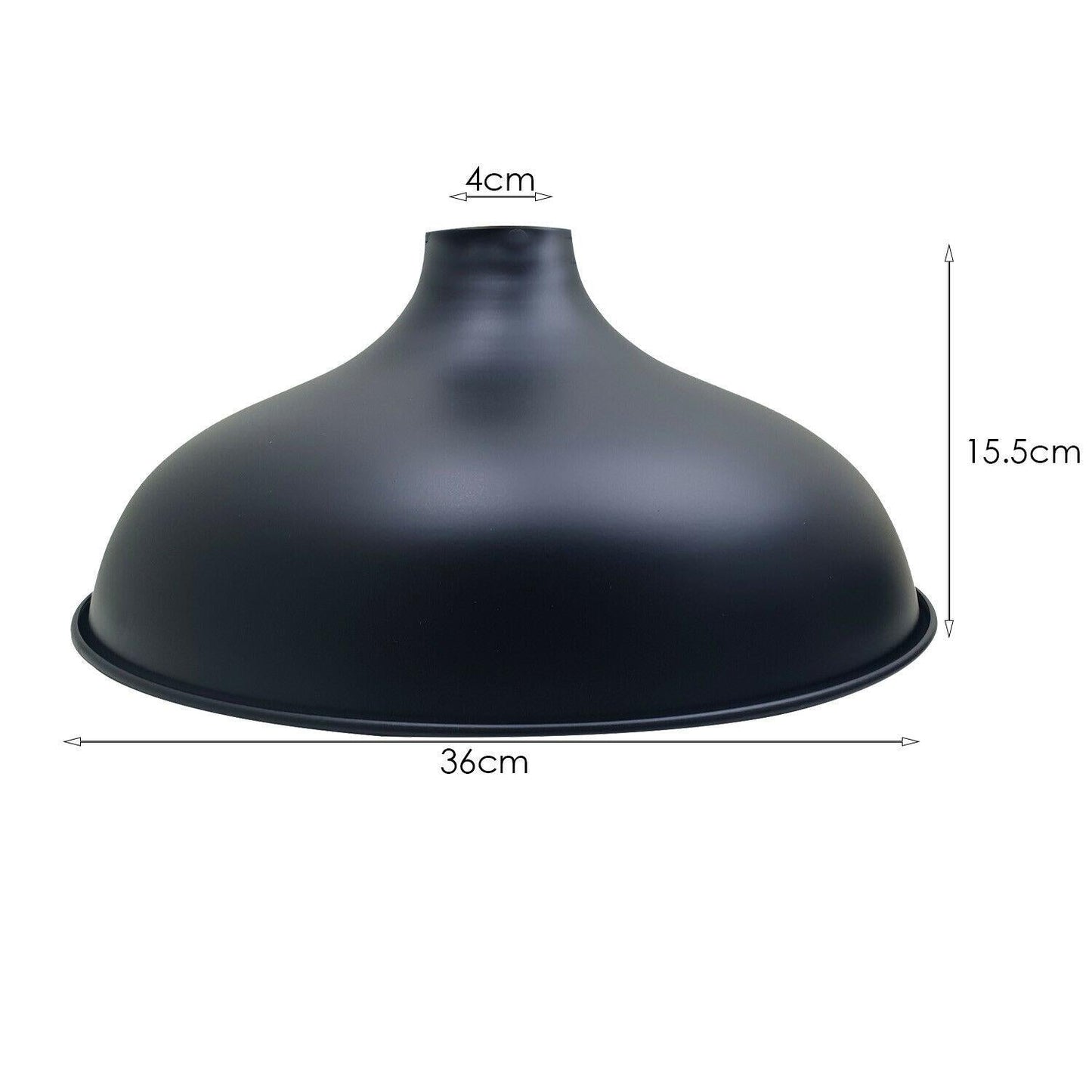 black Barn Style Metal Lampshade.JPG