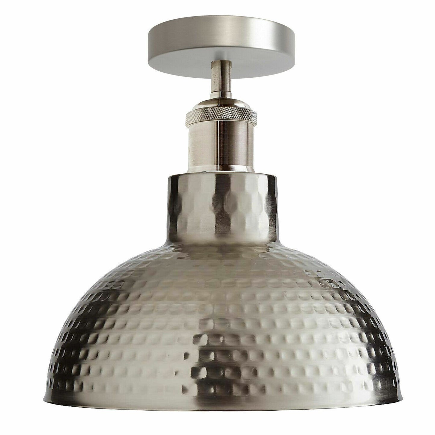 satin nickel Ceiling Flush Mount Light