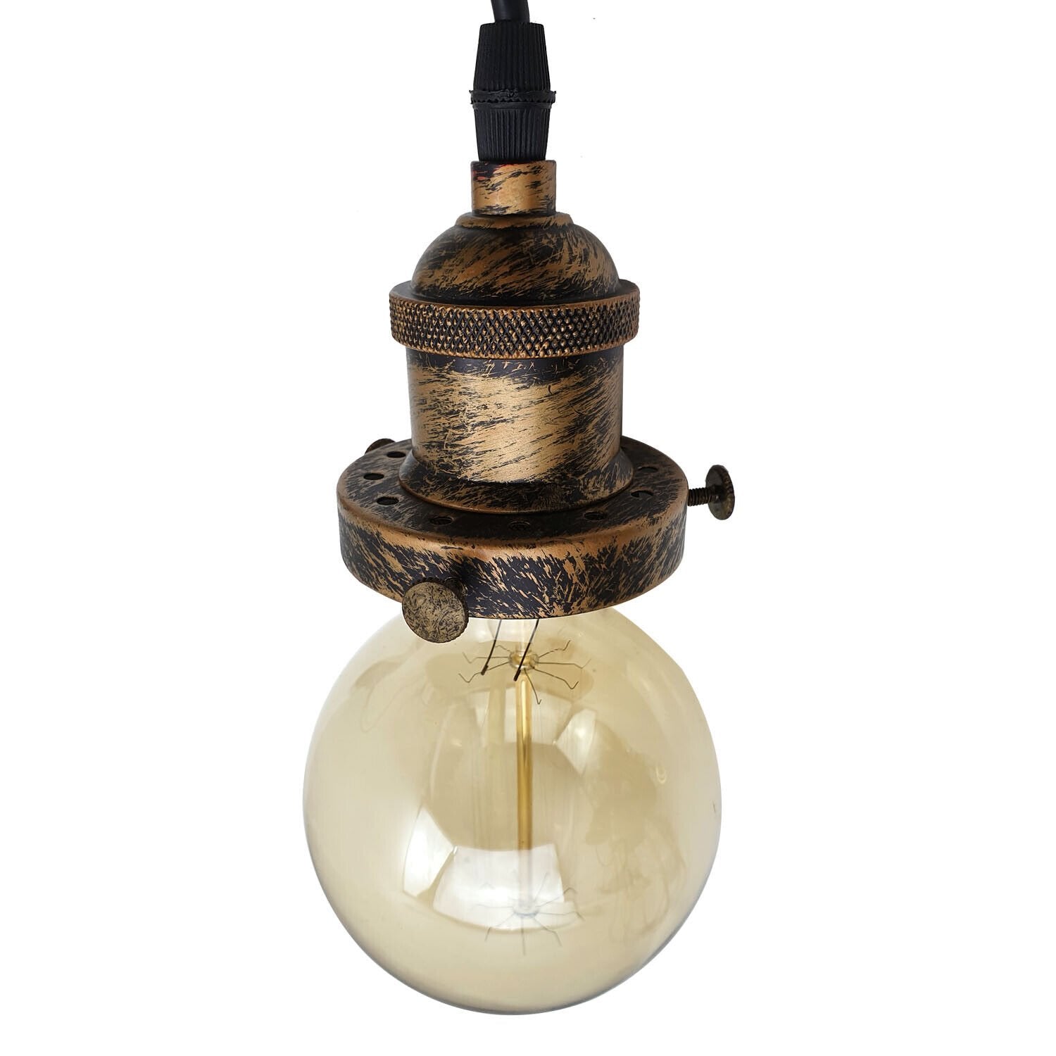 Yellow Brass  Pendant Light  .JPG