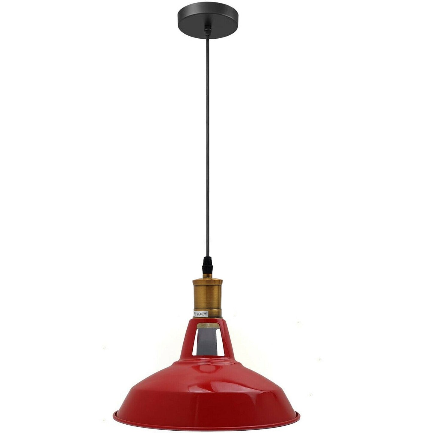 1.5m adjustable wire metal Shade Pendant Light.JPG