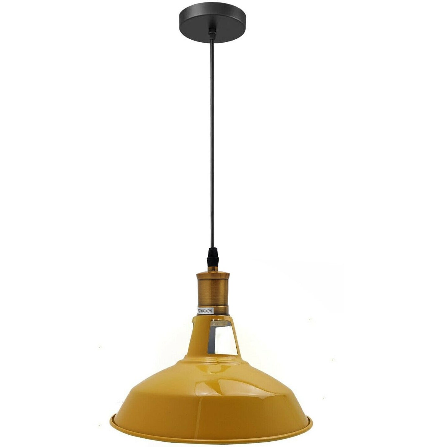 1.5m adjustable wire metal Shade Pendant Light.JPG