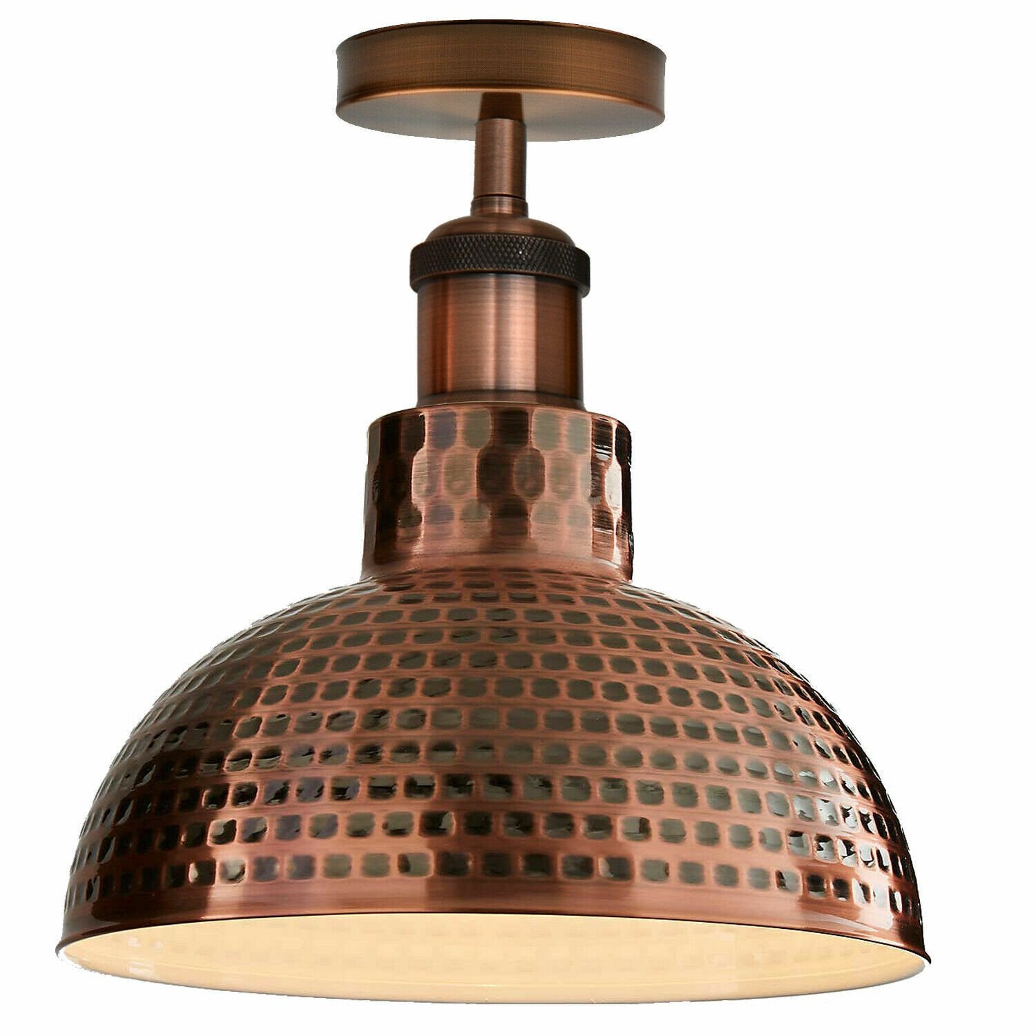 Copper Ceiling Flush Mount Light