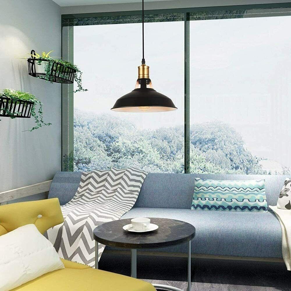 1.5m adjustable wire metal Shade Pendant Light.JPG