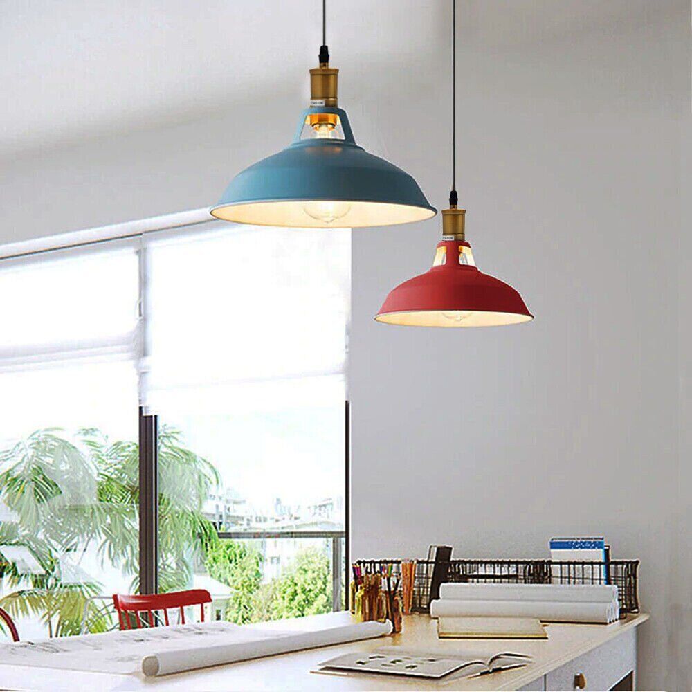 1.5m adjustable wire metal Shade Pendant Light.JPG