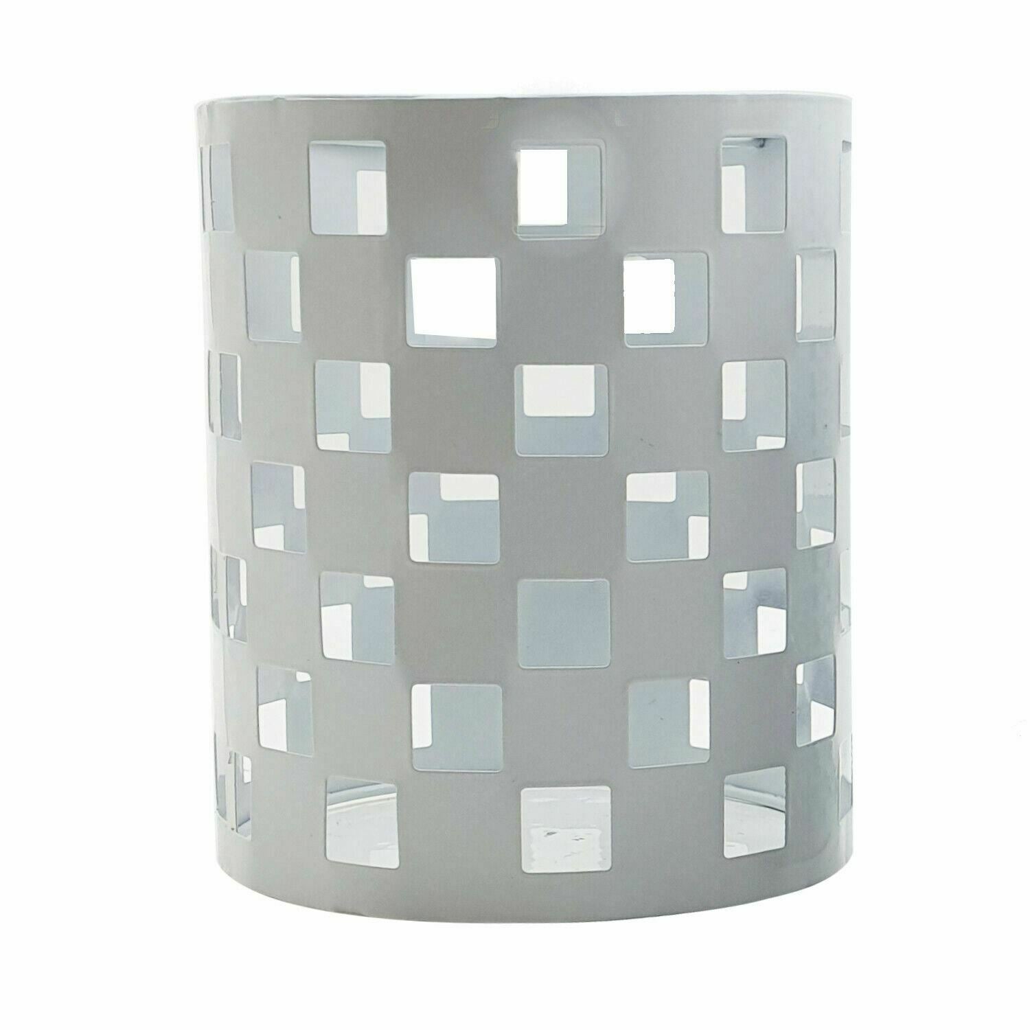 Modern Barrel Cage Square Pattern Lamp Shade